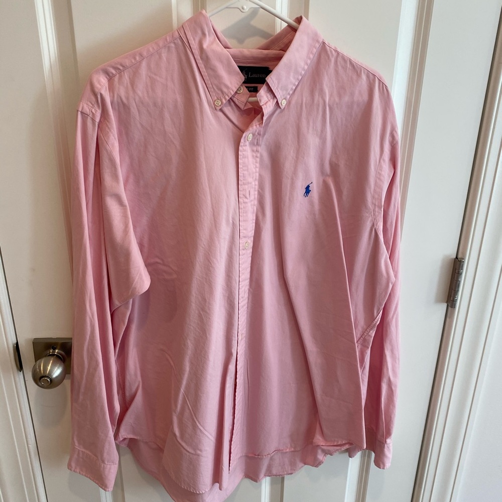 Polo pink shirt XL